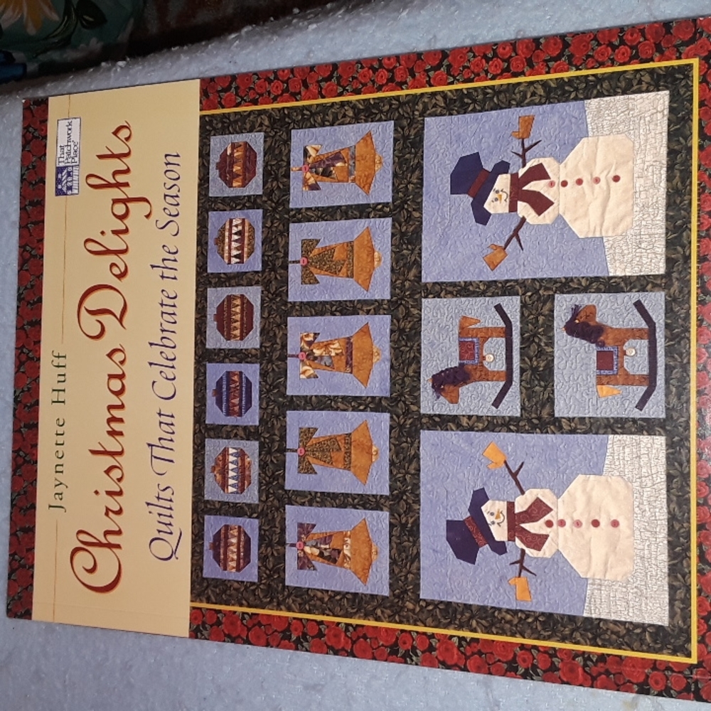 Christmas quilts, with patterns/ BUNDLE ONLY (2 or more items)